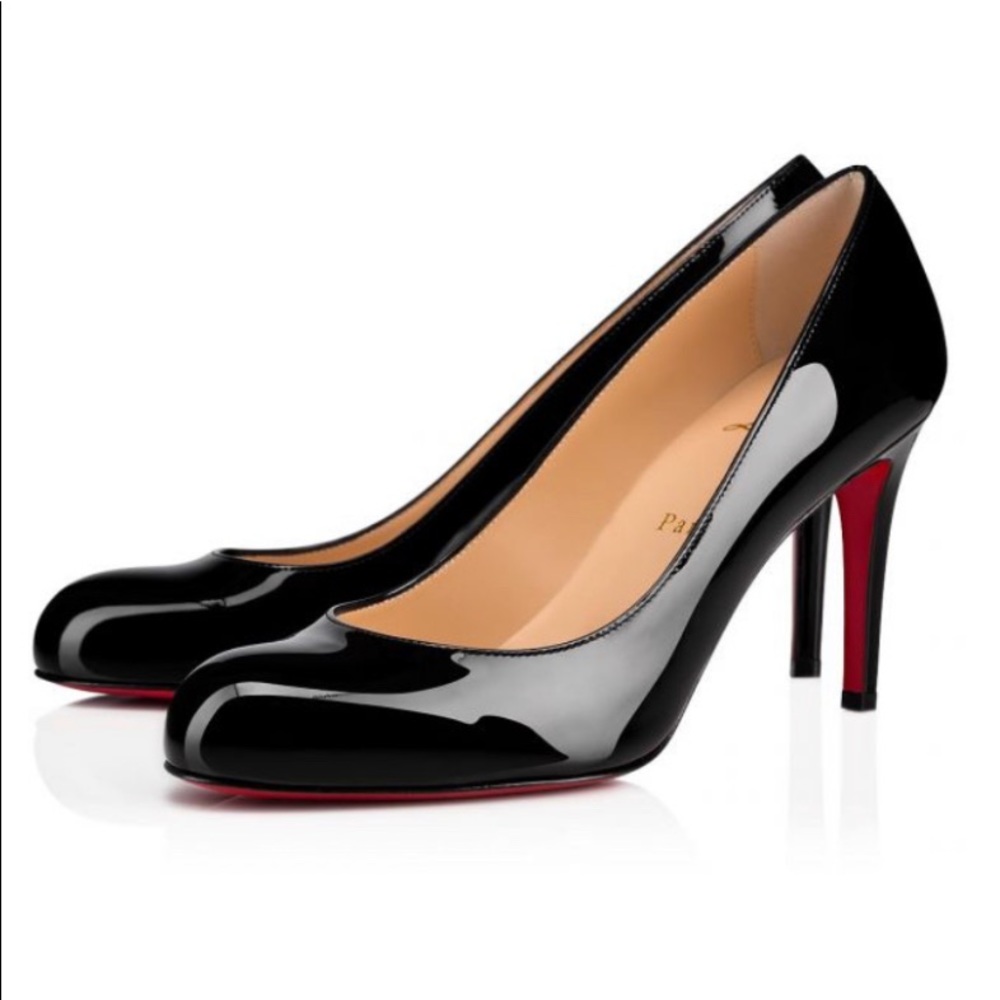 Christian Louboutin Patent Leather Simple Pump